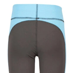 TuffRider Children's Ventilated Schooling Tights -Caval Riding Apparel Shop charcoal neonblue6 53338.1583525668.1280.1280