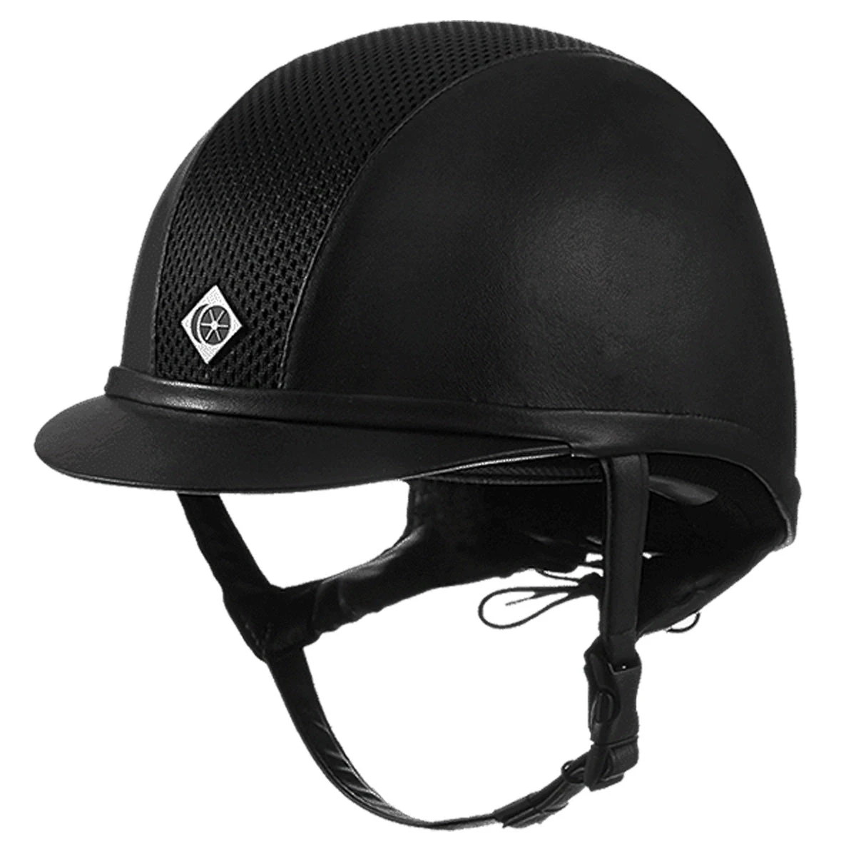 Charles Owen Ayr8 Plus Leather Look Helmet 1 Charles Owen Ayr8 Plus Leather Look Helmet