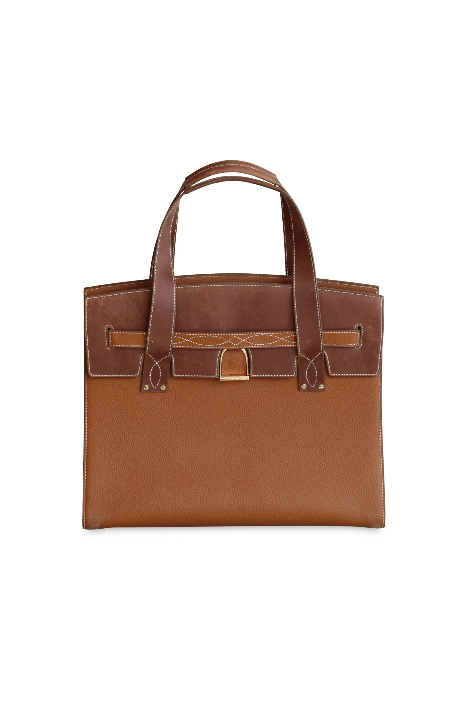 Oakbark & Chrome Stable Tote 3 Oakbark & Chrome Stable Tote - Image 3