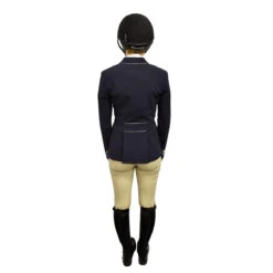 Equiline GwentyG Women's Show Coat -Caval Riding Apparel Shop gwenty nvy 6