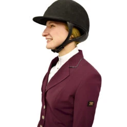 Equiline GwentyG Women's Show Coat -Caval Riding Apparel Shop gwentyg plum 2