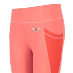 TuffRider Children's Minerva EquiCool Tights -Caval Riding Apparel Shop holly berry5 64470.1587157086.1280.1280