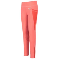 TuffRider Children's Minerva EquiCool Tights -Caval Riding Apparel Shop holly berry 35550.1587157086.1280.1280