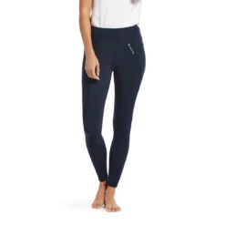 Ariat Women's Prevail Insulated Knee Patch Tight Reflective -Caval Riding Apparel Shop kpnavyfront