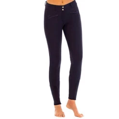 Goode Rider Knee Patch Miracle Breech 8 Goode Rider Knee Patch Miracle Breech -Caval Riding Apparel Shop navy front 47337.1588784154.1280.1280