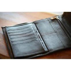 Penelope Little Letter Wallet -Caval Riding Apparel Shop portefeuille little letter noir 2