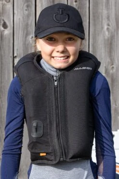 Allshot SafeKid Safety Airbag Vest -Caval Riding Apparel Shop safekid deployfront