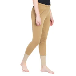 TuffRider Ladies Unifleece Pull-On Winter Breeches -Caval Riding Apparel Shop sand3 20912.1588623838.1280.1280