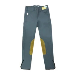 Tailored Sportsman Vintage Mid Rise Front Zip Breeches -Caval Riding Apparel Shop t.sports 1963 graphite tan