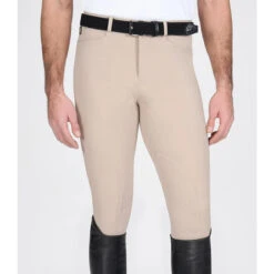 Equiline Men's Grafton Knee Patch Breech -Caval Riding Apparel Shop tan 15512.1585165974.1280.1280