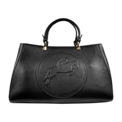 Tucker Tweed Equestrian Sedgefield Legacy Handbag -Caval Riding Apparel Shop tucker tweed sedgefield legacy hunter jumper leather handbags black