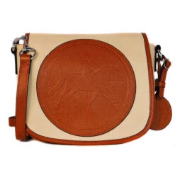 Tucker Tweed Equestrian Camden Crossbody Shoulder Bag -Caval Riding Apparel Shop tucker tweed the camden crossbody dressage leather handbags ivory chestnut dressage