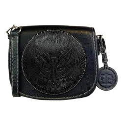 Tucker Tweed Equestrian Camden Crossbody Shoulder Bag -Caval Riding Apparel Shop tucker tweed the camden crossbody foxhunting leather handbags black