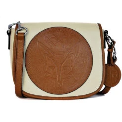 Tucker Tweed Equestrian Camden Crossbody Shoulder Bag -Caval Riding Apparel Shop tucker tweed the camden crossbody foxhunting leather handbags ivory chestnut