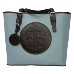 Tucker Tweed Equestrian James River Carry All Bag 25 Tucker Tweed Equestrian James River Carry All Bag -Caval Riding Apparel Shop tucker tweed the james river carry all signature leather handbags sky dark chocolate